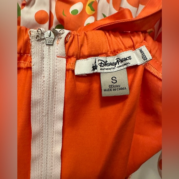 Disney Parks Collectible Little Orange Bird Dress with Custom Bell Sleeves NEW - Picture 2 of 9